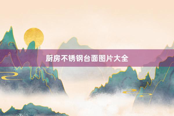 厨房不锈钢台面图片大全